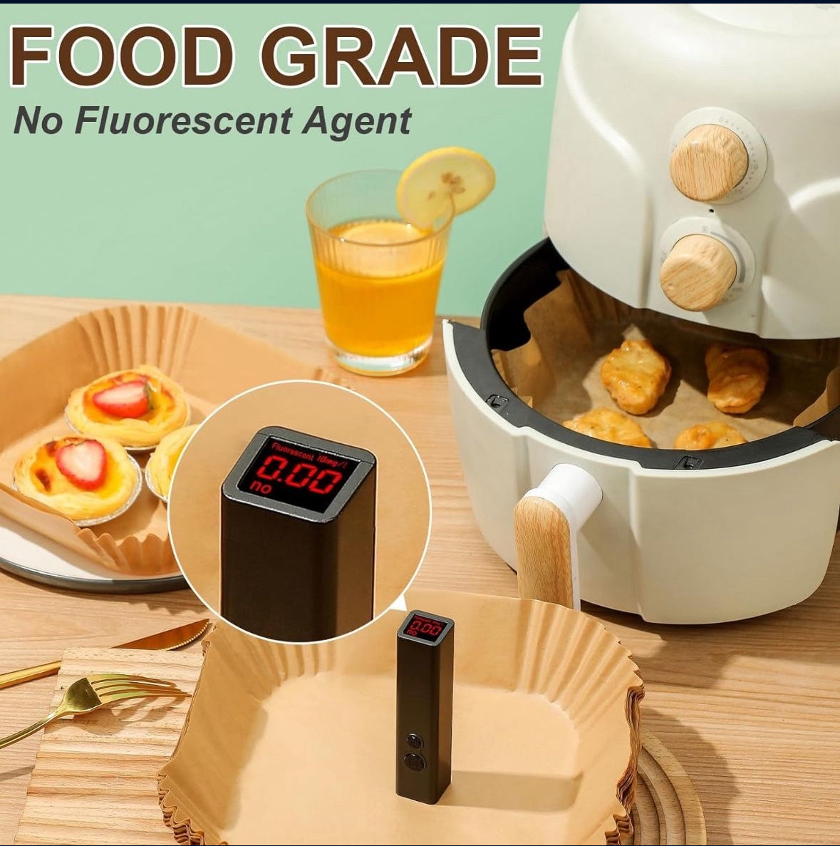Air Fryer Liners Disposable Square