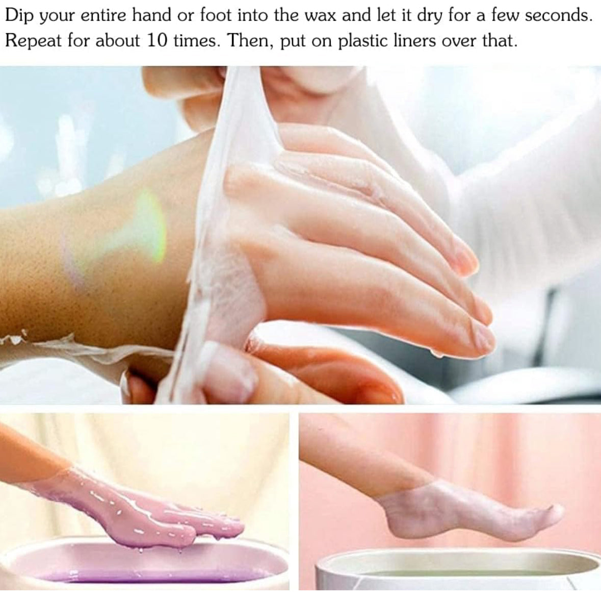 Toyar Paraffin Wax Refills, Scented paraffin Wax Beads Blocks for Paraffin Bath, Paraffin Wax Machine Refills for Hand Feet Dry Skin,Rrelieves muscle fatigue, Hydration and nourish