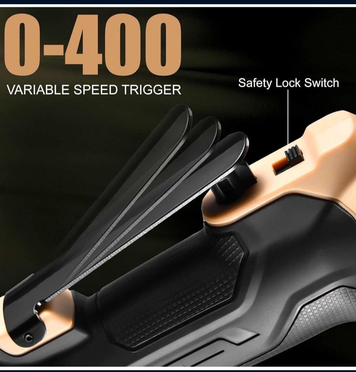 The 20V Electric Ratchet Wrench Set includes a cordless 3/8" ratchet with 400RPM speed, LED light, 2 packs of 2.0AH batteries, fast charger, sockets, adapters, and extension bars.