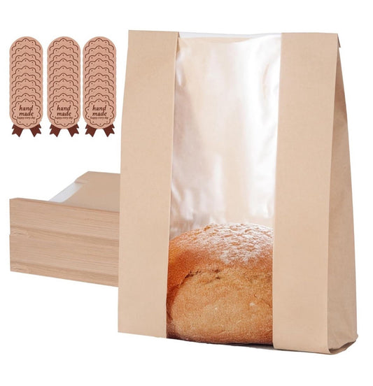 Maximize freshness with our Bread Bags. Specifically designed for homemade bread, our high-quality bags are a must-have for any bread makers