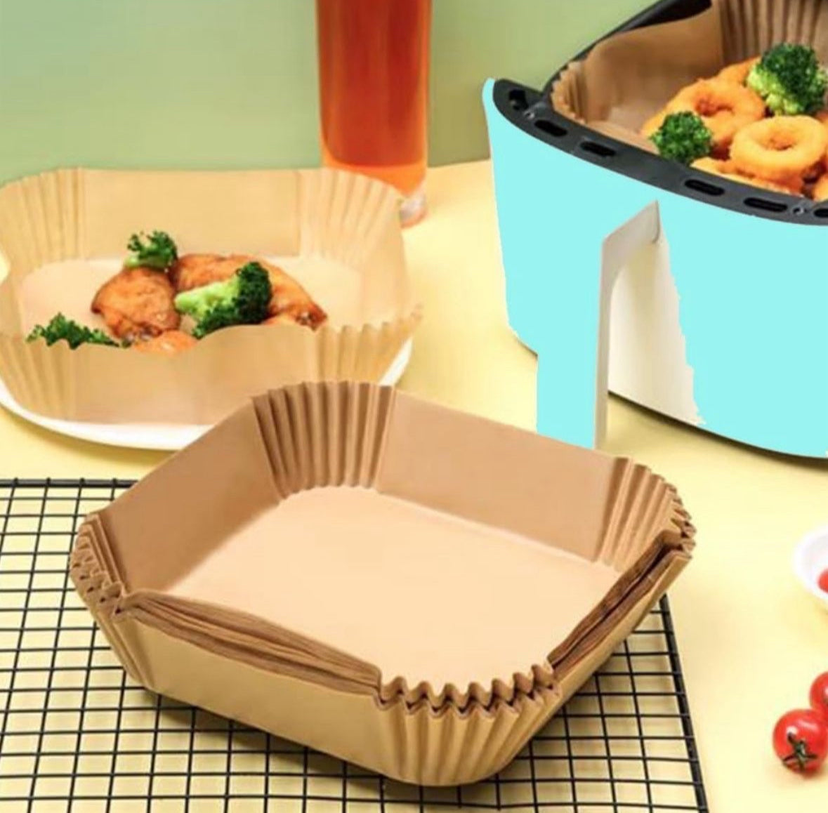 Air Fryer Liners Disposable Square