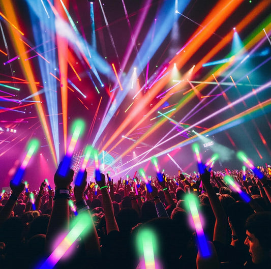 12 PCS Foam Glow Sticks