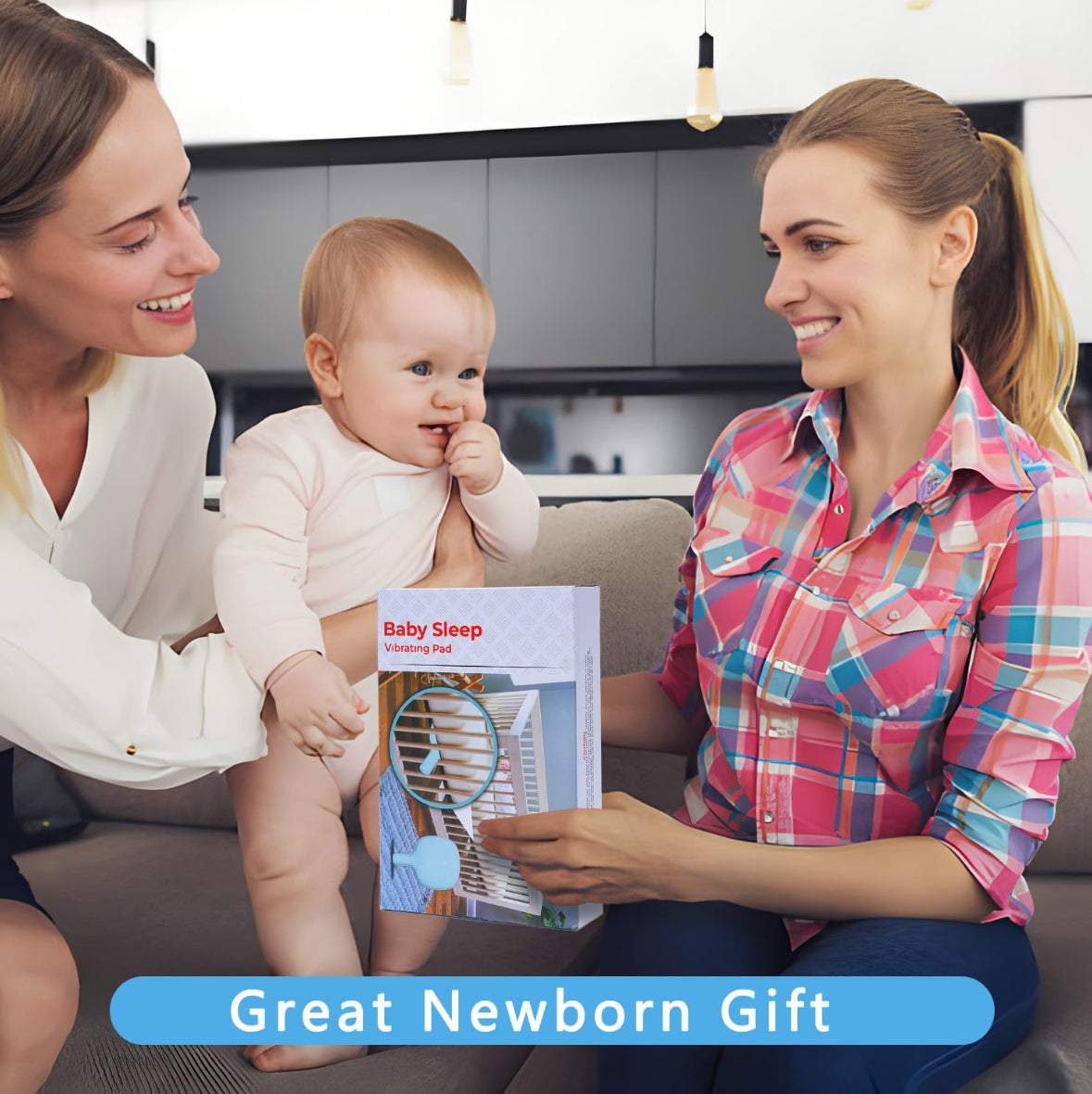 Baby Vibrating Soother, Baby Sleep Soother, Crib Vibrating Soother, 3 Vibration Modes, Help Baby Sleep, Crib Soother, Newborn Baby Essentials, Registry.