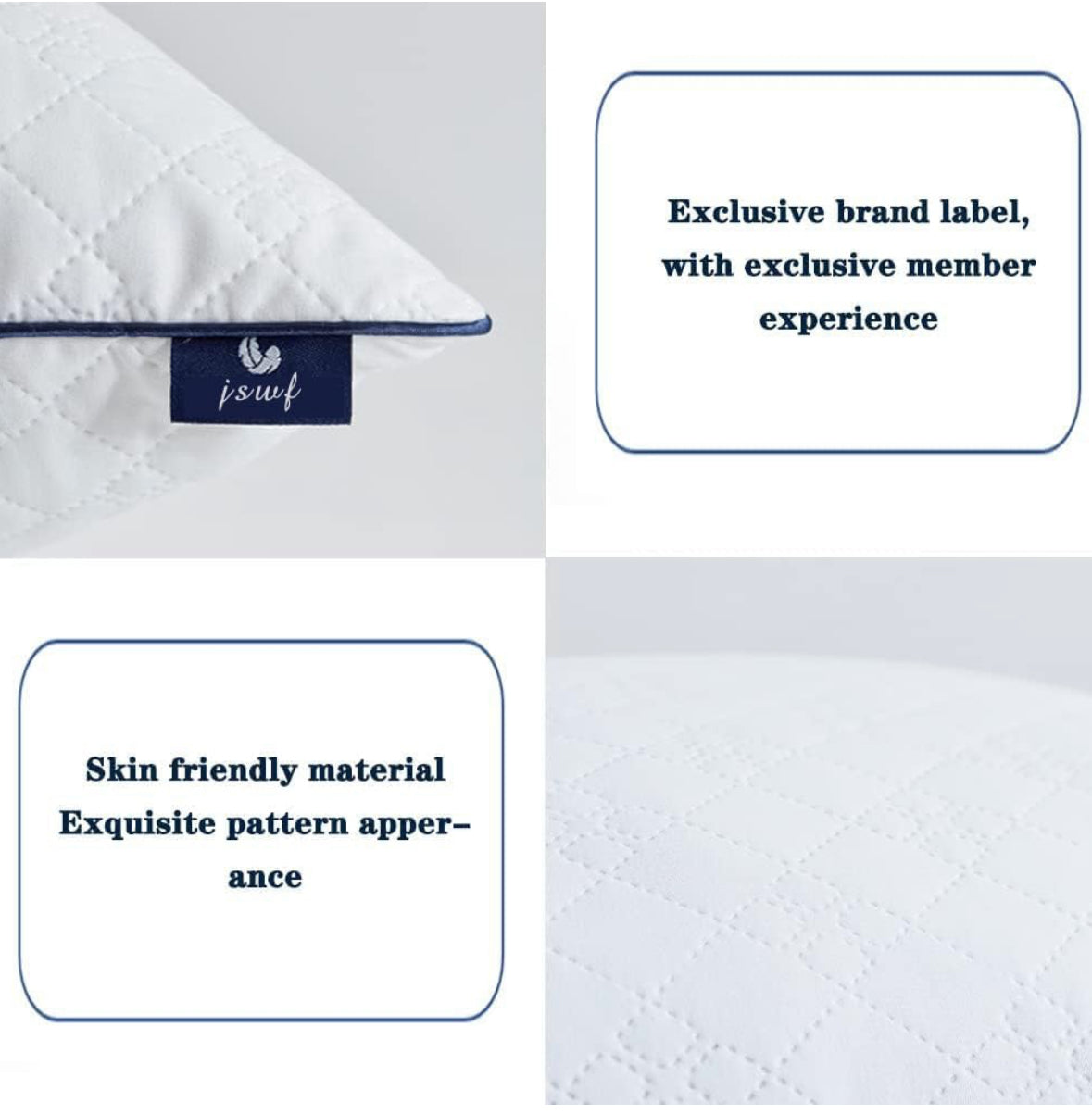 Bed Pillows for Sleeping Queen Size 2 Packs